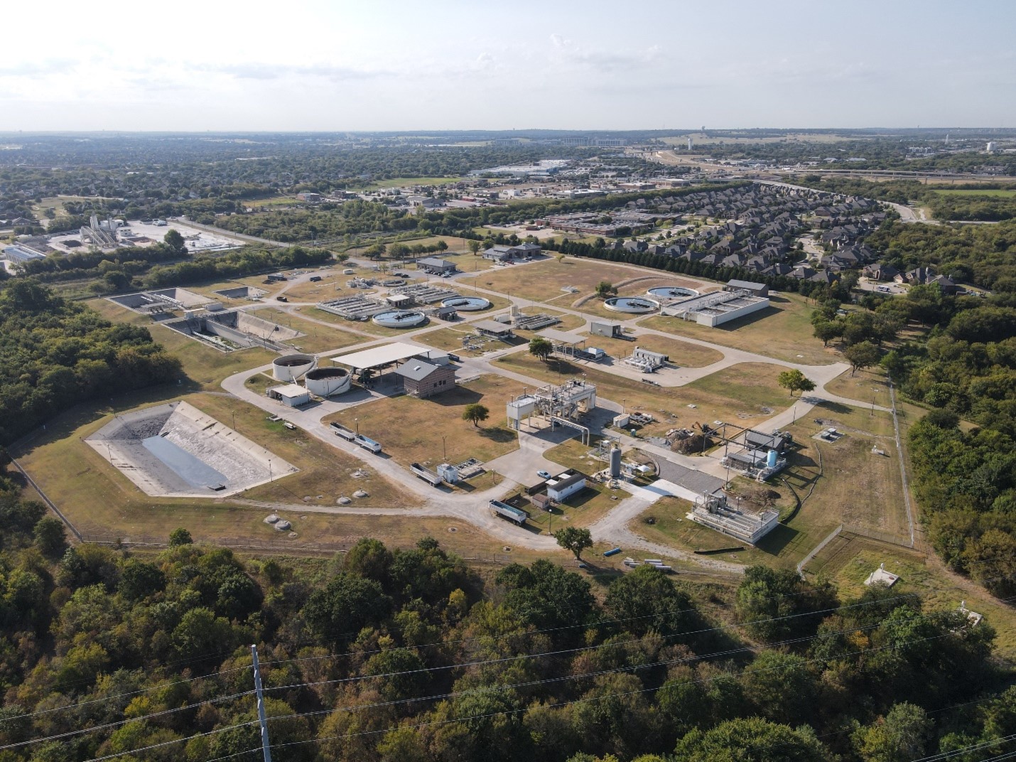 Trinity River Authority Denton Creek Regional Wastewater System Peak